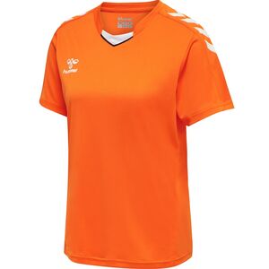 Hummel Hmlcore Xk Poly Jersey S/S Woman - orange tiger