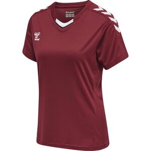 Hummel Hmlcore Xk Poly Jersey S/S Woman - maroon