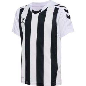 Hummel Hmlcore Xk Striped Jersey Kids S/S - white/black