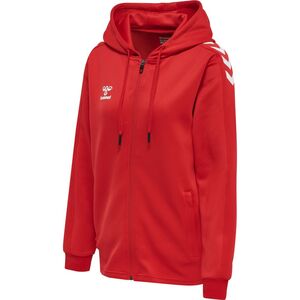 Hummel Hmlcore Xk Poly Zip Hood Sweat Woma - true red