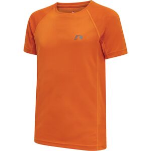 newline Kids Core Running T-Shirt S/S - orange tiger