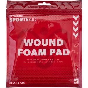 Hummel Wound Foam Pad 1 Piece - white