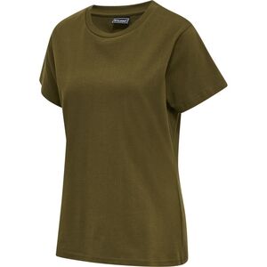 Hummel Hmlred Heavy T-Shirt S/S Woman - dark olive