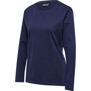 Hummel Hmlred Heavy T-Shirt L/S Woman - marine