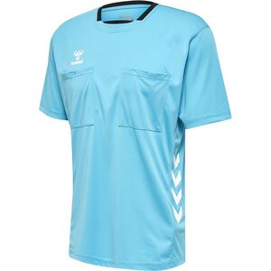 Hummel Hmlreferee Chevron Jersey S/S - scuba blue