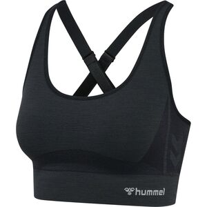 Hummel Hmlclea Seamless Sports Top - black melange