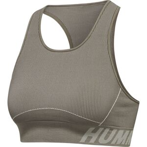 Hummel Hmlte Christel Seamless Sports Top - chateau gray/driftwood melange