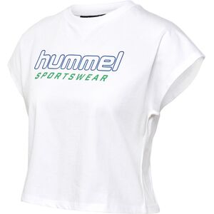 Hummel Hmllgc June Cropped T-Shirt - white