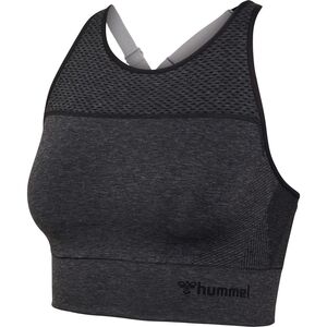 Hummel Hmlmt Hana 2.0 Seamless Sports Top - black melange