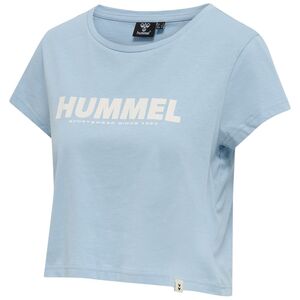 Hummel Hmllegacy Woman Cropped T-Shirt - placid blue