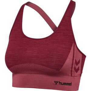 Hummel Hmlclea Seamless Sports Top - cabernet/apple butter melange