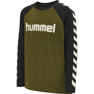 Hummel Hmlboys T-Shirt L/S - dark olive