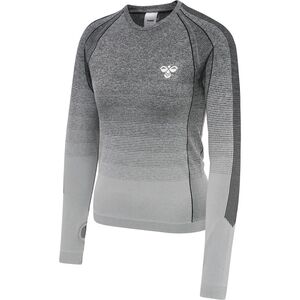 Hummel Hmlgg12 Training Seamless L/S Woman - black melange