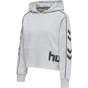 Hummel Hmllgc Yoko Cropped Hoodie - light grey melange