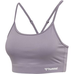 Hummel Hmlmt Chipo Padded Sports Bra - minimal gray