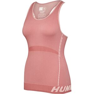 Hummel Hmlte Christel Seamless Top - withered rose/rose tan melange