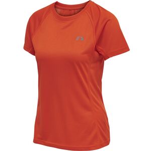 newline Women Running T-Shirt S/S - spicy orange