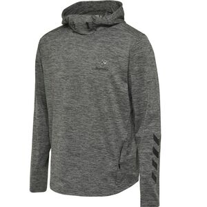 Hummel Hmlaston Hoodie - dark grey melange