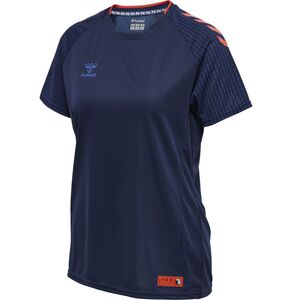 Hummel Hmlpro Grid Training Jersey S/S Wo - maritime blue/surf the web