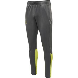 Hummel Hmlongrid Poly Pants - forged iron/dark citron