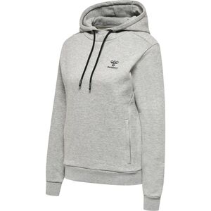 Hummel Hmloffgrid Hoodie Wo - grey melange/forged iron