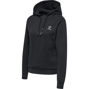 Hummel Hmloffgrid Hoodie Wo - jet black/forged iron