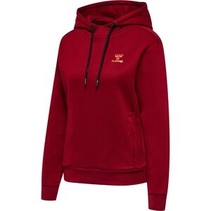 Hummel Hmloffgrid Hoodie Wo - rhubarb/nasturtium