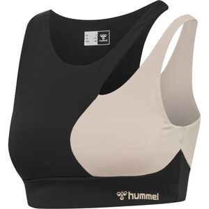 Hummel Hmlmt Riga Sports Bra - black/chateau grey