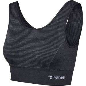 Hummel Hmlmt Ivy Seamless Sports Top - black melange