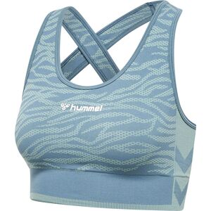 Hummel Hmlmt Saga Seamless Sports Top - north atlantic/blue surf melan