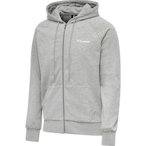 Hummel Hmlisam Zip Hoodie - grey melange
