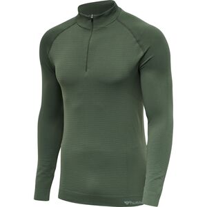 Hummel Hmlstroke Seamless Half Zip - thyme