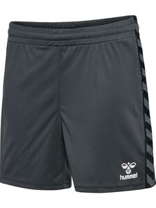 Hummel Hmlauthentic Pl Shorts Kids - asphalt
