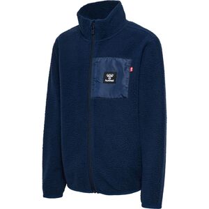 Hummel Hmlatlas Fleece Zip Jacket - black iris