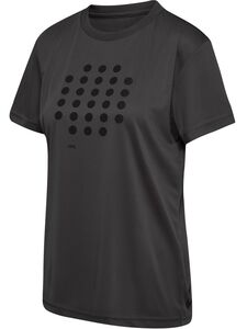 Hummel Hmlactive Court Pl Jersey S/S Woman - obsidian