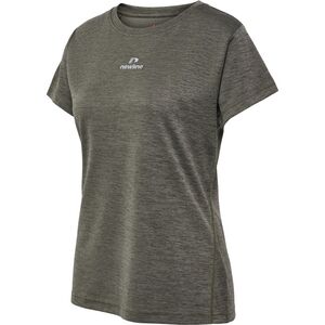 newline Nwlpace Melange Tee Woman - beluga melange