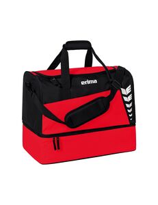 Erima Six Wings Sportsbag With Bottom Cas - red/black
