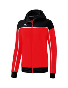 Erima Change Training Jacket With Hood - red/black/white