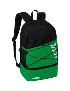 Erima Six Wings Multi-Functional Backpack - smaragd/black