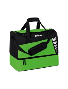 Erima Six Wings Sportsbag With Bottom Cas - green/black