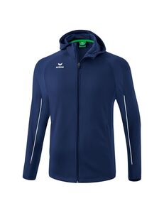 Erima Liga Star Training Jacket With Hood - new navy/white