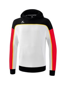 Erima Change Hoody - white/black/red