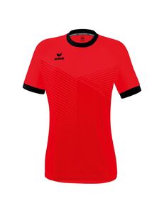 Erima Mantua Jersey Shortsleeve - red/black