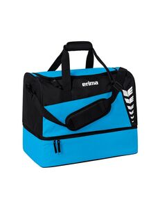 Erima Six Wings Sportsbag With Bottom Cas - curacao/black