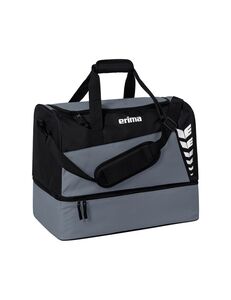 Erima Six Wings Sportsbag With Bottom Cas - slate grey/black