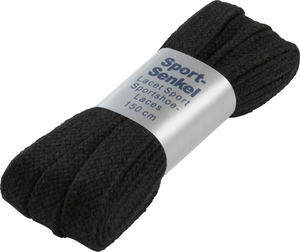 Pro Touch Schn�rsenkel 150 Cm Flach Breit - schwarz002