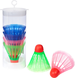Pro Touch Badminton-Ball Sp100 (Shuttlecock) - rot/bunt
