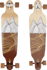 Firefly Longboard Lgb 305 - wood/white/brown