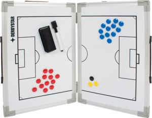 Derbystar Unisex Faltbar Taktiktafel, Wei�, 60x45cm