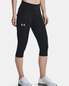 Under Armour W UA Fly Fast Speed Capri 3/4 Hose Tight - schwarz